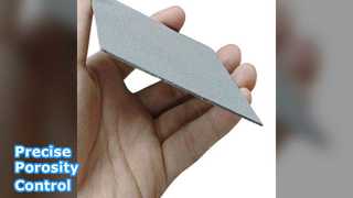 Войлок из никелевого волокна для точного контроля пористости