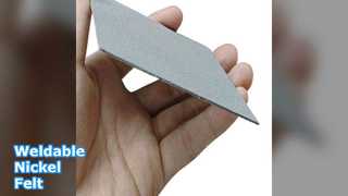 Продажа свариваемого войлока из никелевого волокна