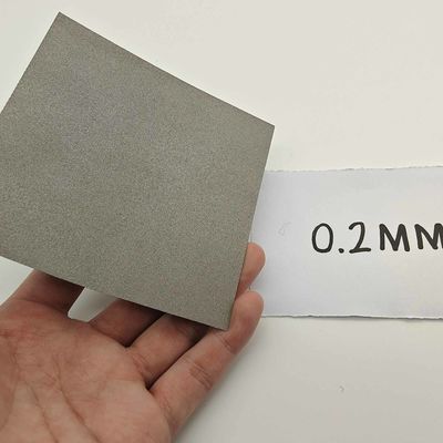 0.5mm-1mm Титановый фильт Бумага Порозность 50%-60% Ти Синтерированный металловолокно фильт